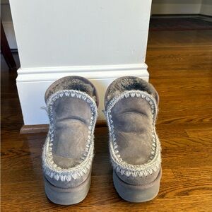 Mou Brown and Gray Women's Shoes